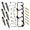 BD Diesel Fuel Injector Remanufactured Kit for 2013-2018 Ram 6.7L Cummins with Fuel Lines, Harness, and Gasket