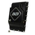 BD Diesel Transmission Pan Deep Sump for Ford 10R60 / 10R80 with Cast Aluminum and Black Powder Coat Finish