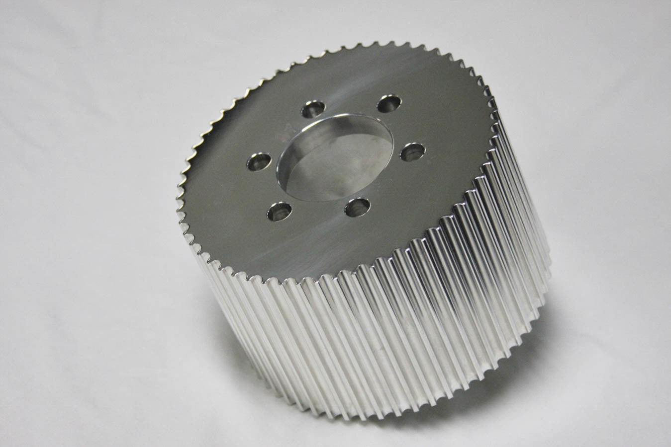 Blower Drive Service BP-6860 8mm HTD Pulley, 60 Tooth, 3.5 Inch Wide, Aluminum, Polished