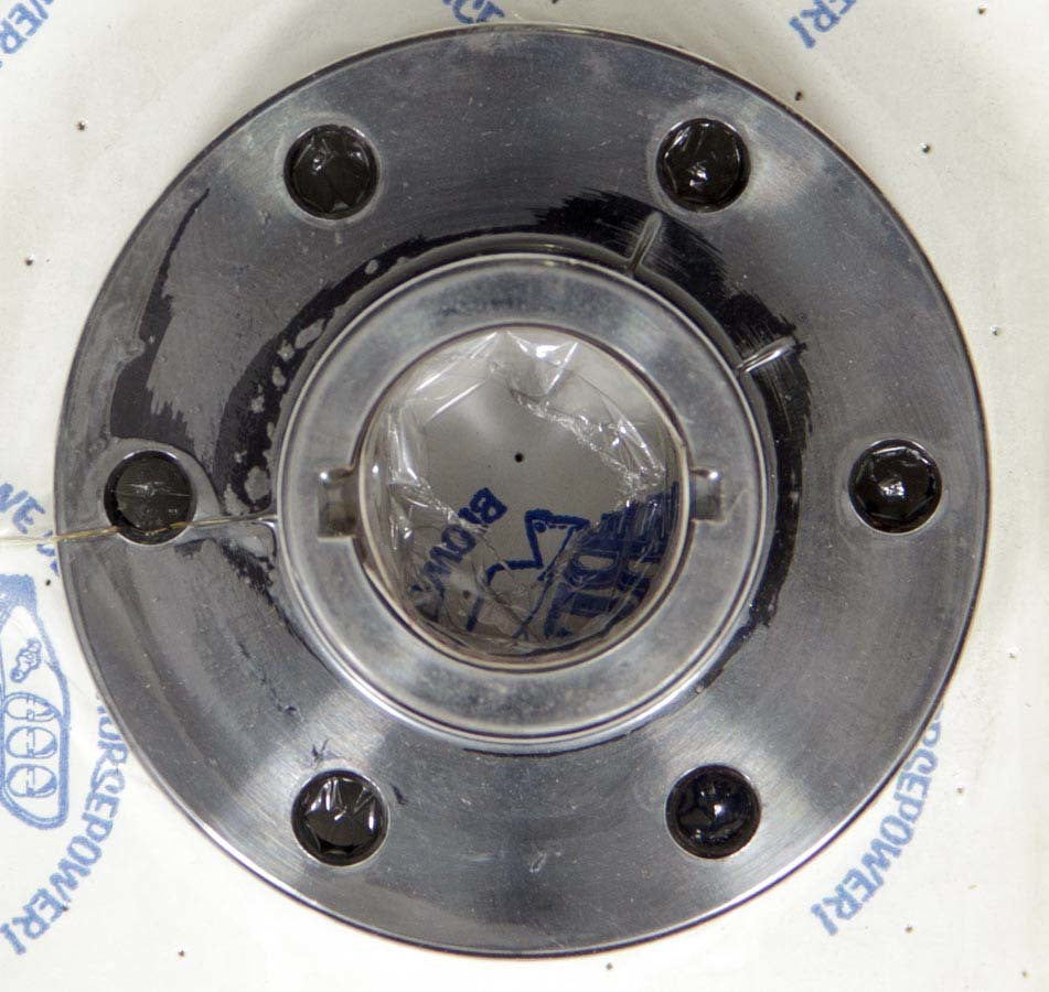 Blower Drive Service CH-3001 Steel Crankshaft Hub for Small Block Chevy 265-350 with 2.76-Inch Bolt Circle