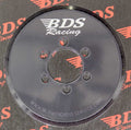 Blower Drive Service CH-3199 Crank Hub Timing Degree Ring, 7 Inch Diameter, Aluminum, Black Anodized Finish
