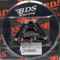 Blower Drive Service CH-3199KS Degree Wheel Kit for Small Block Chevy, 7-Inch Diameter, Aluminum, Black Anodized