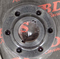 Blower Drive Service CH-5002 Steel Crankshaft Hub for Big Block Ford FE-Series, 2.76-Inch Bolt Circle, Black Oxide Finish