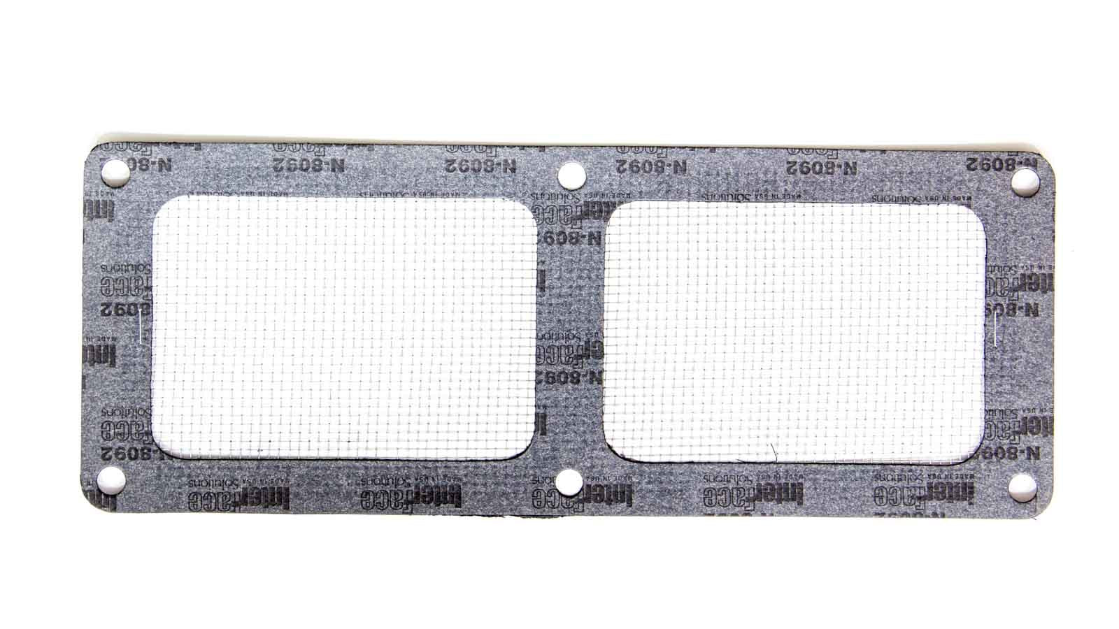 Blower Drive Service GK-9305 Inlet Supercharger Gasket with Screen, 0.063 Inch Thickness, Composite Material, Fits 6-71 and 8-71 Models