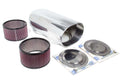 Blower Drive Service SC-9003 Dual Dominator Scoop with Filters, Polished Aluminum, 21.125 x 10.5 Inches