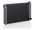 BE-COOL Radiators 17008 GM A-Body Automatic Transmission OE Radiator, 33 Inches Wide, 19 Inches High, Aluminum, Black Anodized