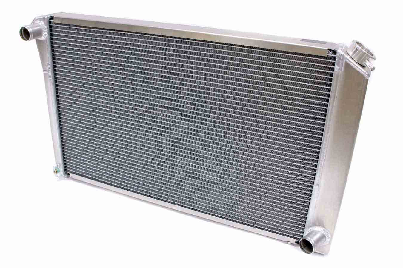 BE-COOL Radiator 60010 for 1965-1981 GM Camaro Firebird with Manual Transmission, Aluminum, Natural Finish, 31 Inches Wide