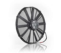 BE-COOL RADIATORS 75001 16-inch Electric Cooling Fan Puller 1918 CFM 12V Straight Blade