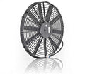 BE-COOL RADIATORS 75058 16-Inch Euro Black Thin Line Electric Puller Fan