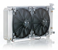 BE-COOL RADIATORS 82313 Factory-Fit Radiator for GM Fullsize Trucks with Dual Fans, Aluminum, Natural Finish