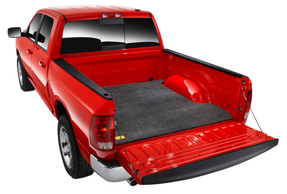 BEDRUG BMB15CCS Bed Mat for GM Midsize Trucks, 5 Feet 3 Inches Bed, Padded, Gray