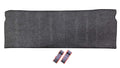 BEDRUG BMQ17TG Tailgate Mat for Ford F-250 Pickup with Hook and Loop Attachment, Charcoal Composite Material