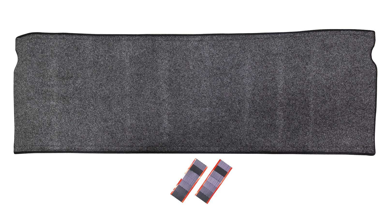 BEDRUG BMQ17TG Tailgate Mat for Ford F-250 Pickup with Hook and Loop Attachment, Charcoal Composite Material