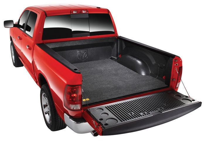 BEDRUG BMY07RBD BedRug Classic Bed Mat for Toyota Tundra 6.6 ft Bed, Padded Drop-In Liner, Gray