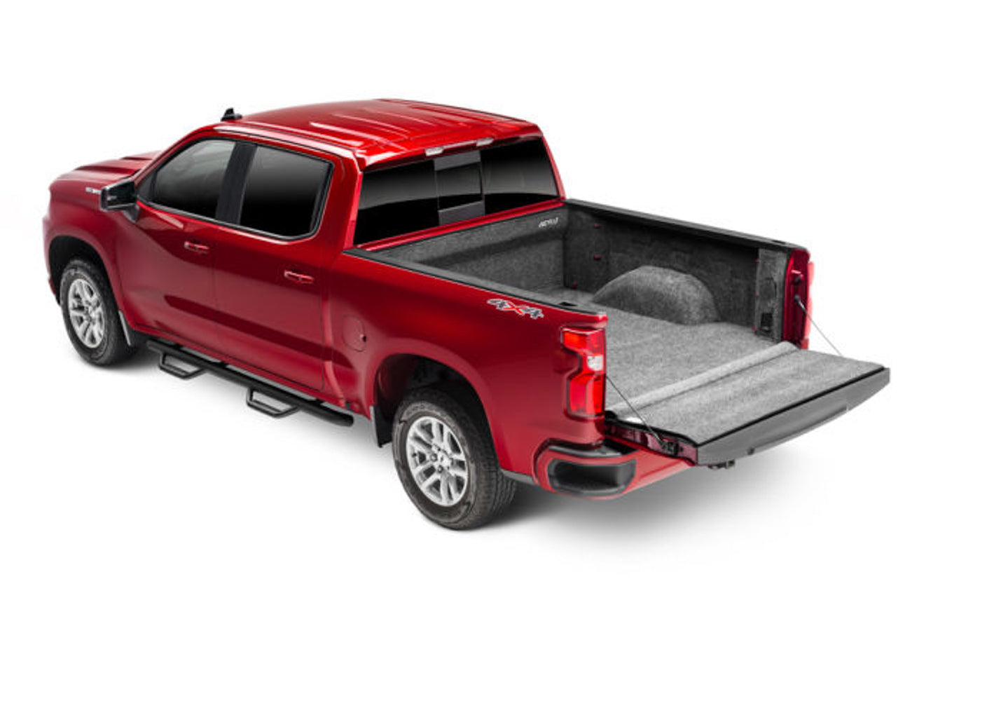 BEDRUG Bed Rug 19-GM Pickup Truck Bed Liner for 5 ft 8 in Bed with Hook and Loop Attachment, Black