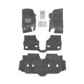 BedRug BRJK07F4 Classic Bed Mat for Jeep Wrangler JK 2007-2018, Padded Cargo and Passenger Area, Gray Finish