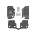 BedRug Front Floor Liner for Jeep Wrangler JK 2011-2018 with Gray Composite Material and Heat Shield