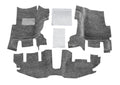 BEDRUG BedRug BRTJ97F Jeep Wrangler TJ Front Floor Mat with Heat Shields and Hook and Loop Fastener