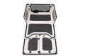 BEDRUG Headliner 11- Jeep JK Unlimited 4 Door Sound Deadening Kit with Self-Adhesive Black Material
