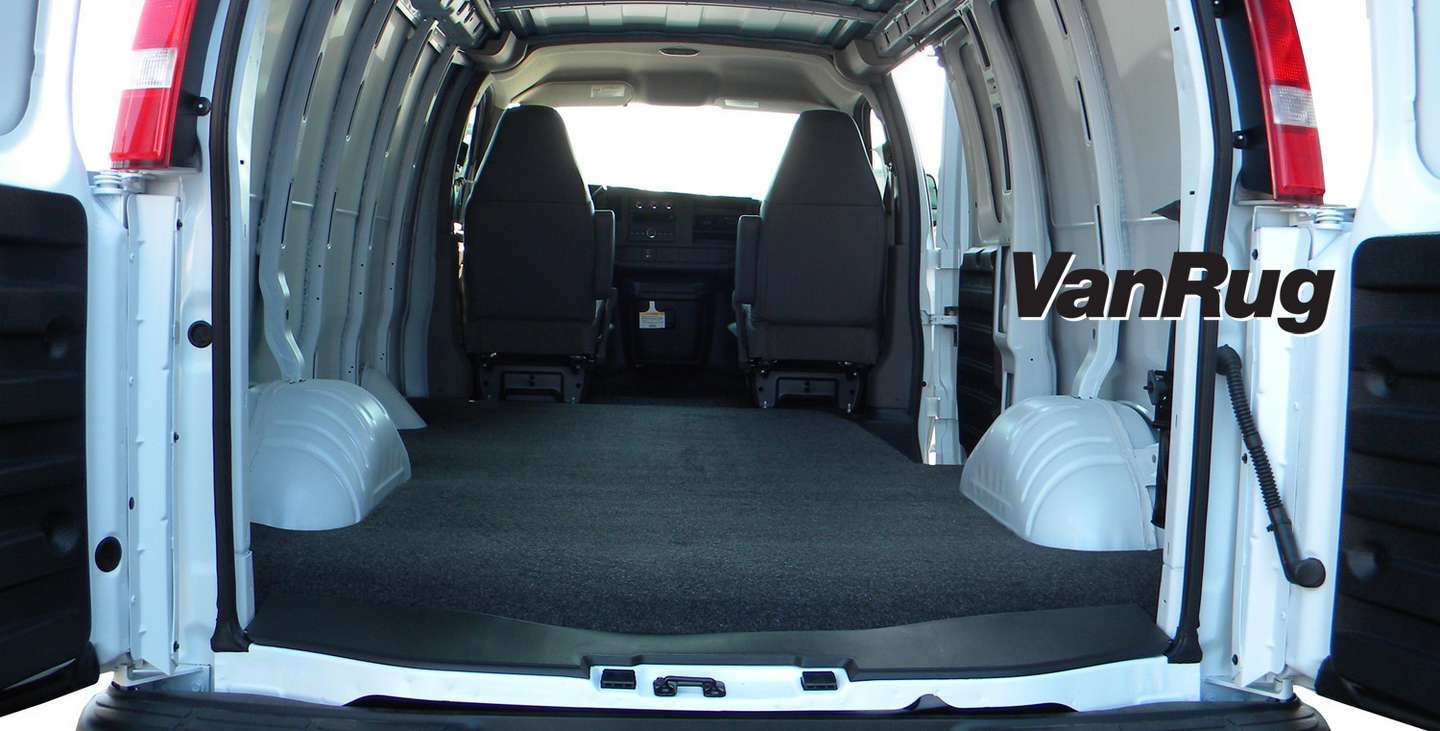 BEDRUG VRF92 Van Rug Cargo Mat for Ford E-Series Vans 1992-2014