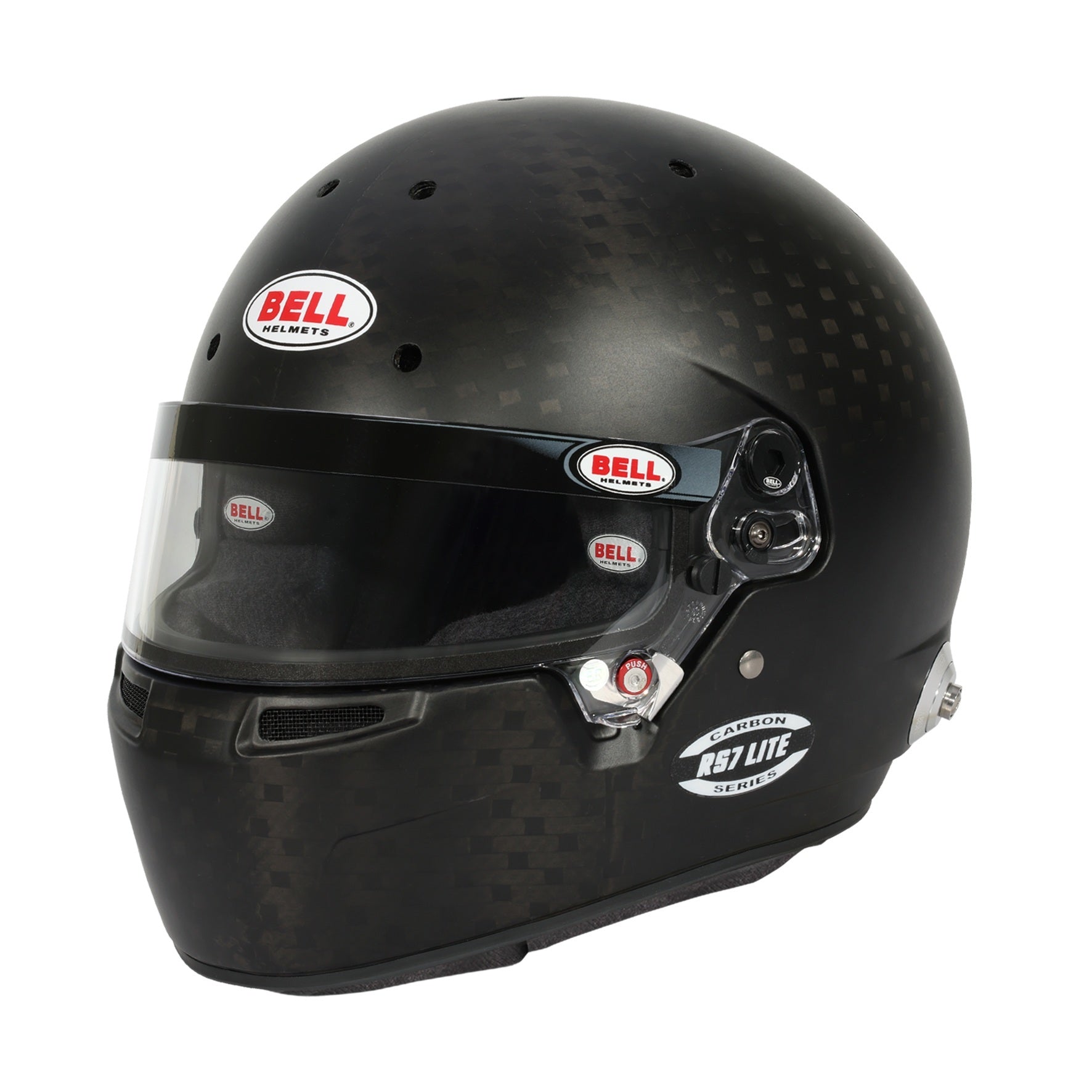 Bell Helmets RS7 Carbon Lite Full Face Helmet with Snell SA2025 and FIA Approval, Size 7-1/4
