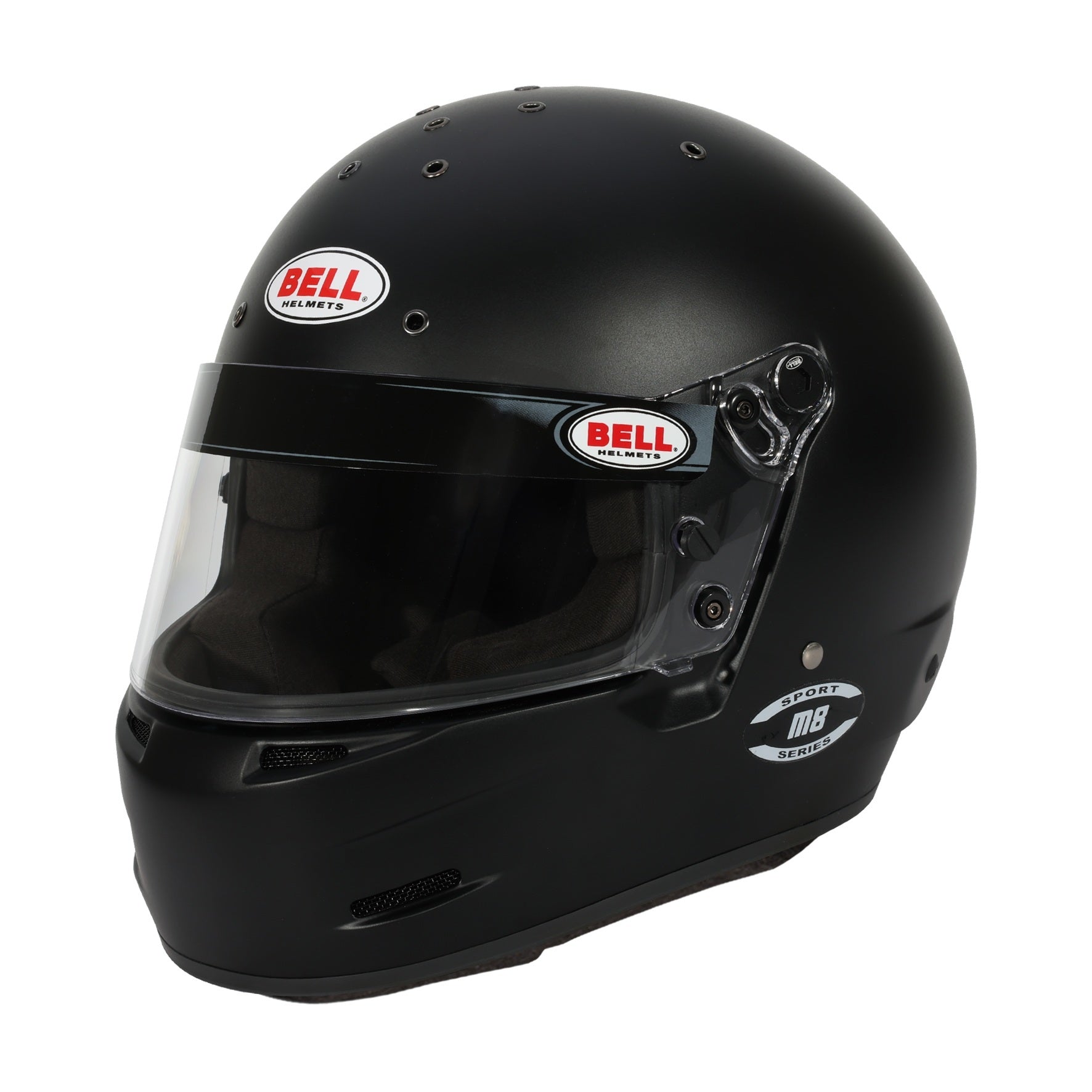 Bell Helmets M8 Full Face Helmet with Snell SA2025 Certification, 4X-Large, Flat Black