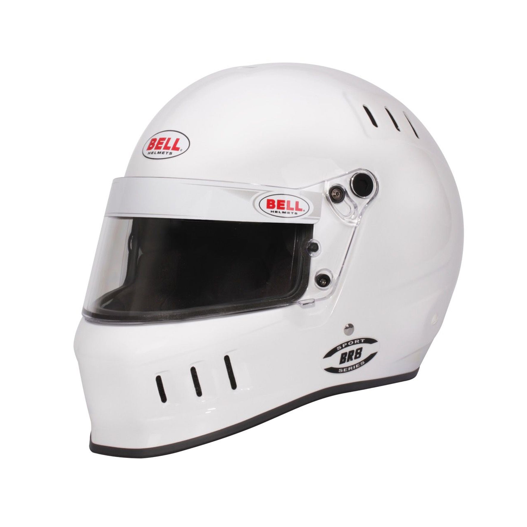 Bell Helmets BR8 Large White Snell SA2025 Racing Helmet