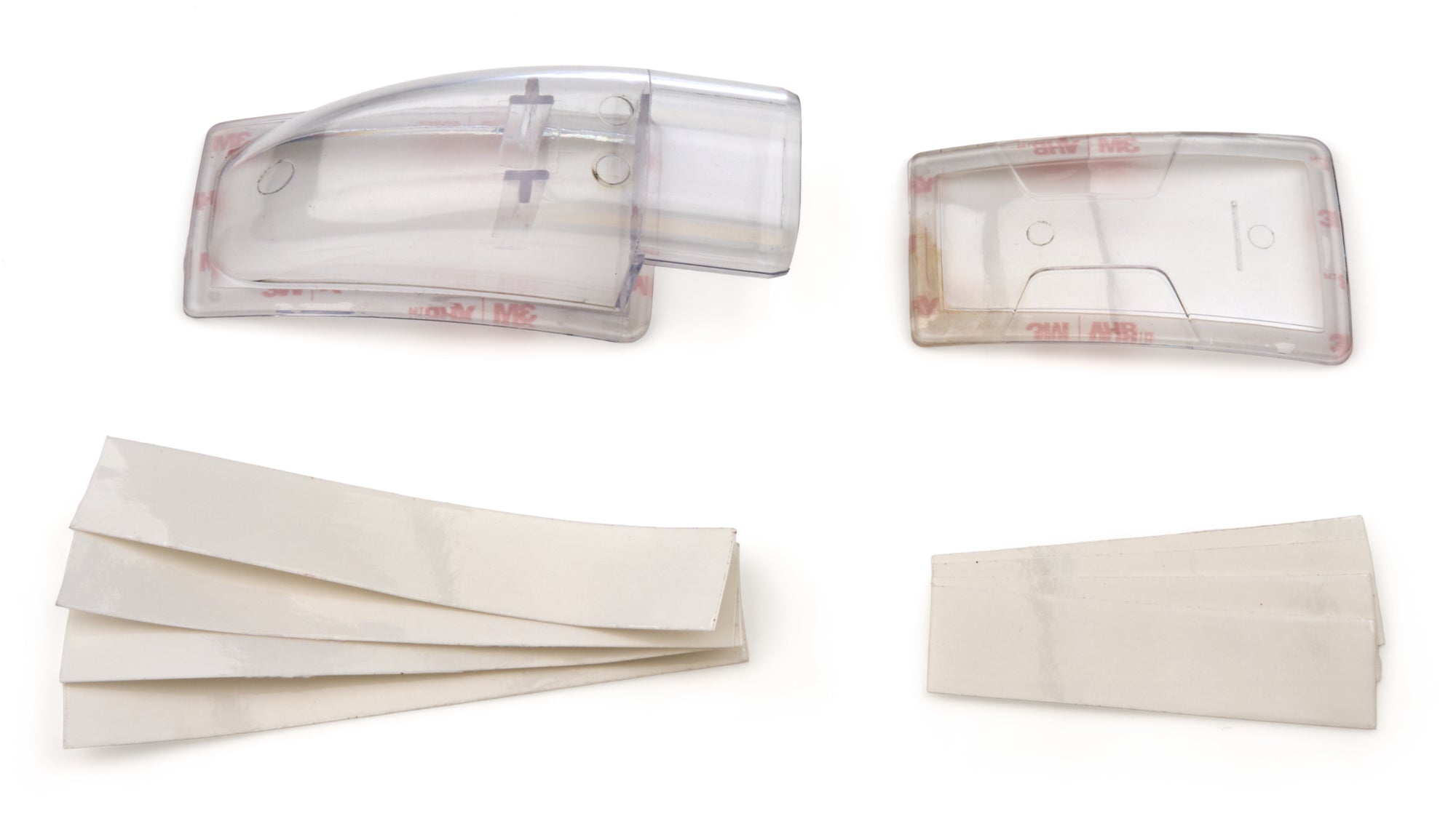 Bell Helmets Cover Plate Forced Air Low Profile Nozzle HP - Top Mount, Clear