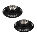 Bell Helmets HANS Clip Set FIA8-2010 Aluminum Head and Neck Support Hardware in Black