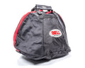 Bell Helmets 2120012 Helmet Bag with Zipper Closure, Black Leather, Fleece-Lined