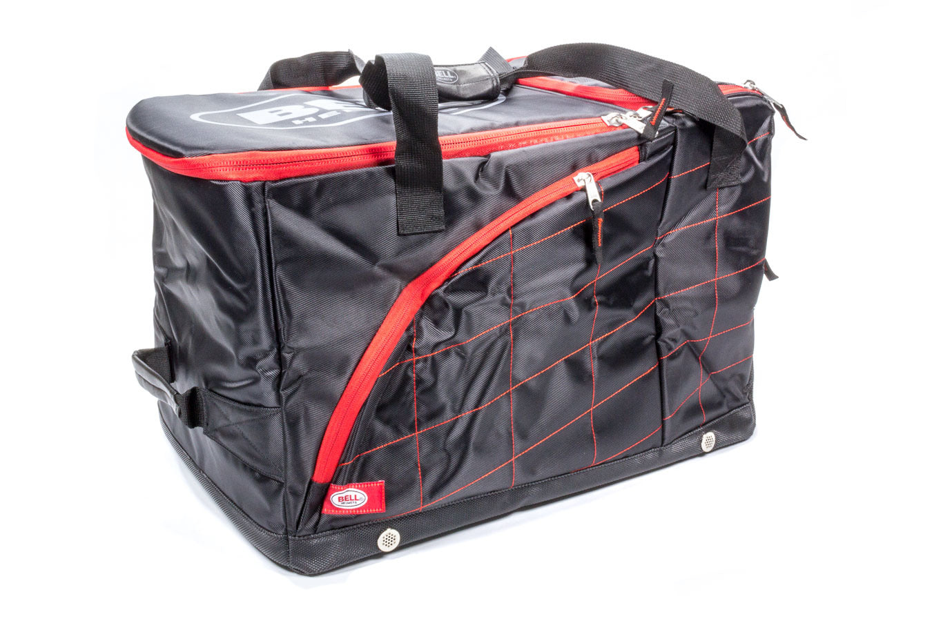Bell Helmets 2120014 Helmet Bag Pro V2 with Zipper Closure and Fleece Lining, Black Nylon