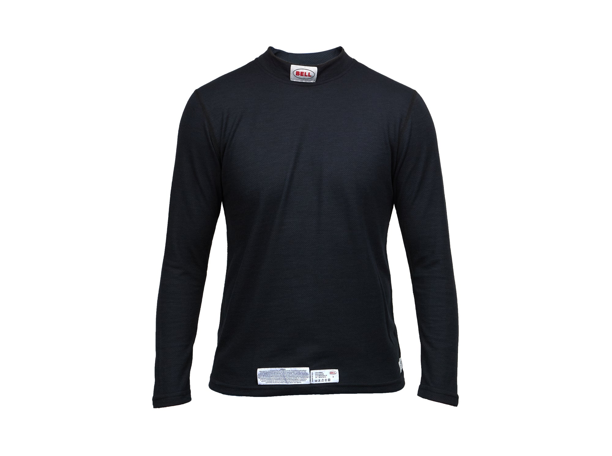 Bell Helmets BR40014 Pro-TX Long Sleeve Fire Retardant Underwear Top in Black, X-Large, SFI 3.3