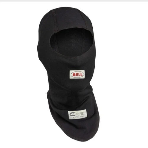 Bell Helmets BR40114 PRO-TX Balaclava with Single Eyeport, SFI 3.3, Double Layer, Moisture Wicking, Nomex, Black, Medium