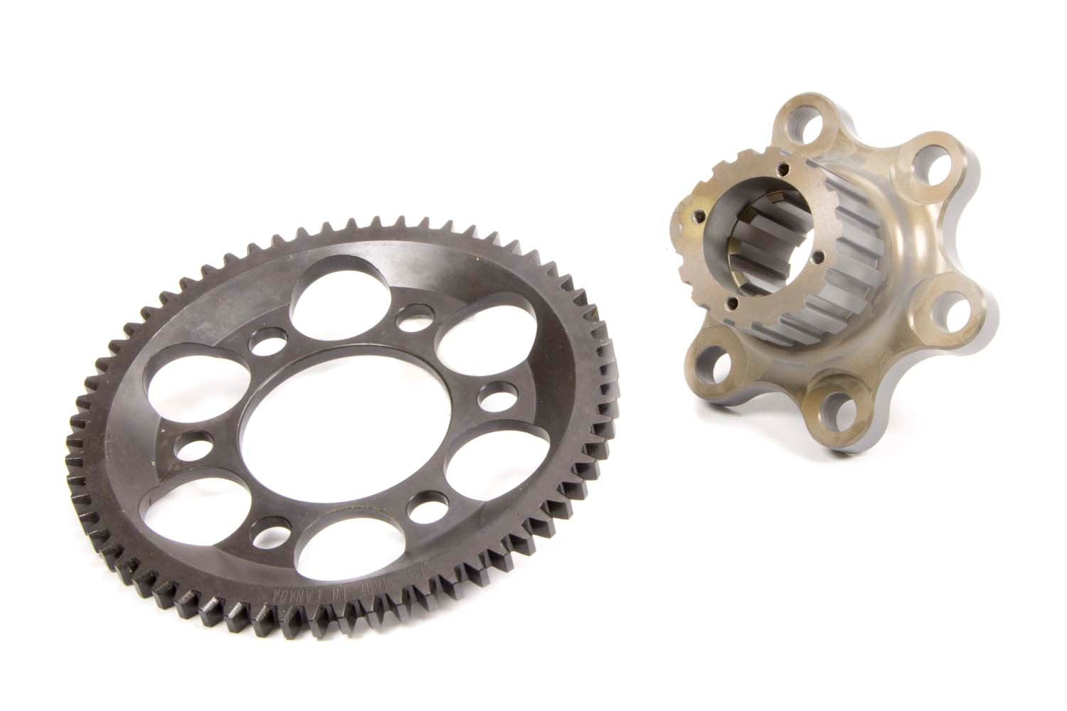 Bert Transmissions 370-L-G-BOD Kit Lightweight Aluminum 2-Piece Flywheel with Internal Balance and Gilmer Pulley for Chevy V8