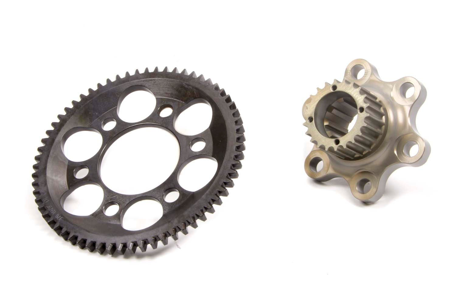 Bert Transmissions 370-L-H-BOD-Kit Lightweight Aluminum Flywheel with Internal Balance and HTD Pulley for Chevy V8
