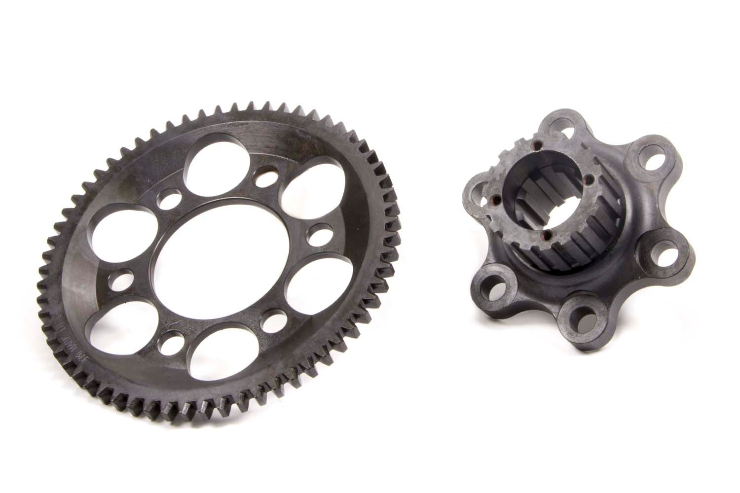BERT Transmissions 370-S-G-BOD-Kit Steel Flywheel with Gilmer Pulley for Chevy V8