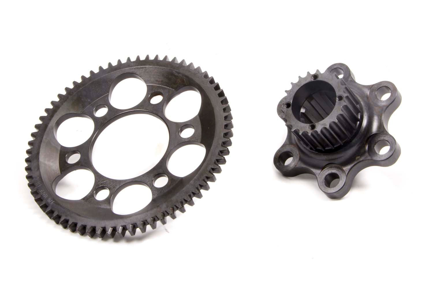 Bert Transmissions 370-S-H-BOD-Kit Steel High-Strength Two-Piece Flywheel with HTD Pulley for Chevy V8