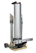 Bert Transmissions AJ-1000 Aluminum Air Jack, 36-Inch Lift, 2,500 lb Capacity, Collapsible Design