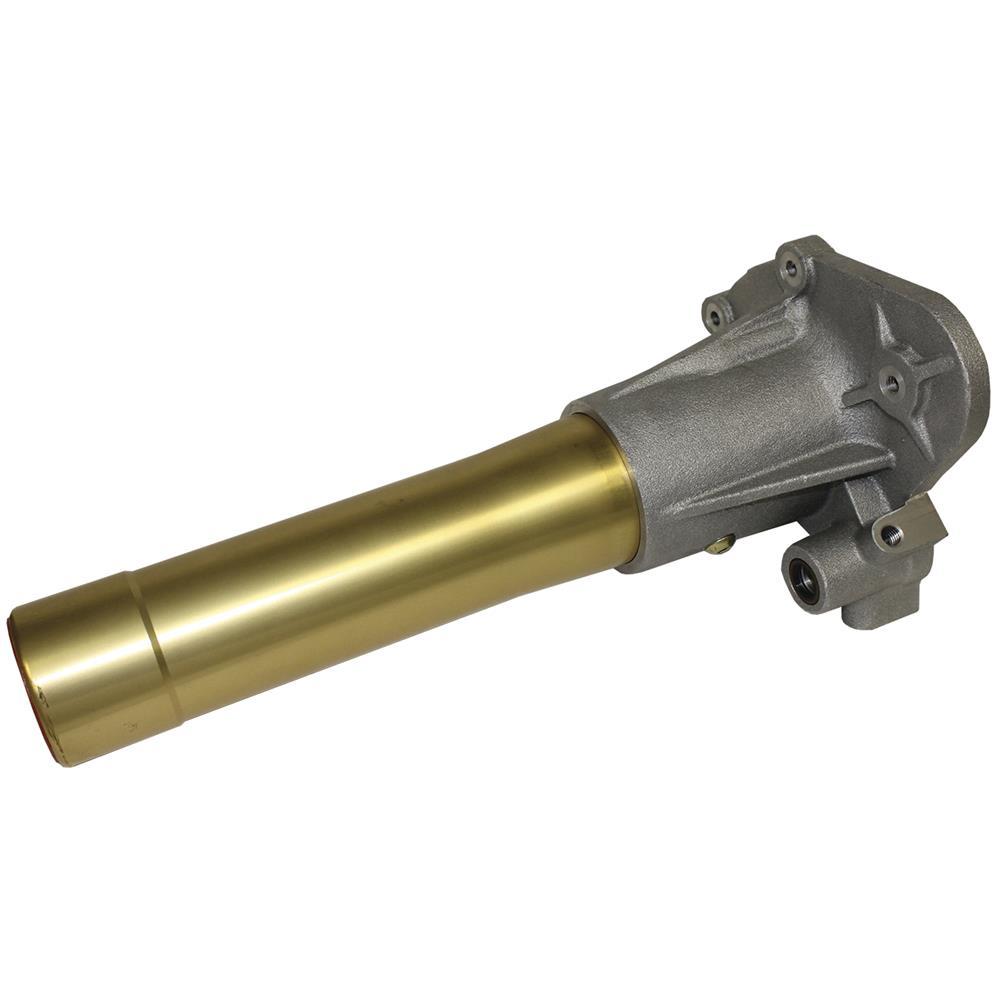 Bert Transmissions SG-1400-05 Tailshaft Housing with Output Tube, Seal, and Bushing, 22 Inch Aluminum, Natural Finish