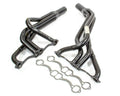 Beyea Custom Headers DLM-23S1A Full Exhaust Headers for Small Block Chevy with 1.625 to 1.75 Inch Primary Tubes and 3 Inch Collector, Steel, Black Finish