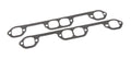 BEYEA Custom Headers HG18C Exhaust Header Gasket for Small Block Chevy, 1.83 x 1.71 Inches D Port, Graphite, Pair