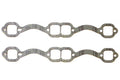 Beyea Custom Headers HG23SP Exhaust Header and Manifold Gasket for Small Block Chevy, Oval Port, 1.550 x 1.870 Inches, Graphite, Pair