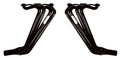 Beyea Custom Headers IDM-23S1-G SBC Modified Header for Small Block Chevy, Full Length, 1.625 to 1.75 Inch Primary, 3 Inch Collector, Steel, Black Finish, Pair