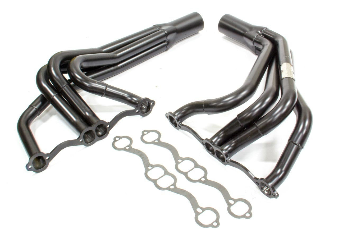 Beyea Custom Headers IDM-23S2-B SBC Modified Header 1-3/4 to 1-7/8 with 3.5 Inch Collector and Steel Construction