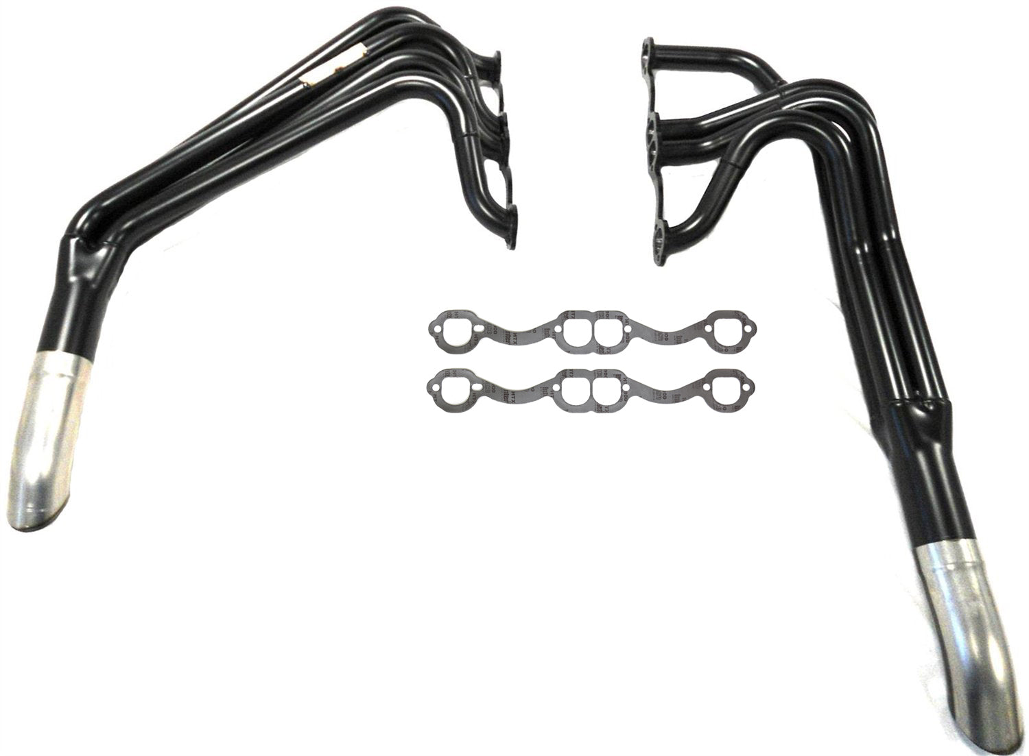 Beyea Custom Headers IDM-604-S1-C SBC Modified Header Set with 1-5/8 Inch Primary and 2.75 Inch Collector for Small Block Chevy