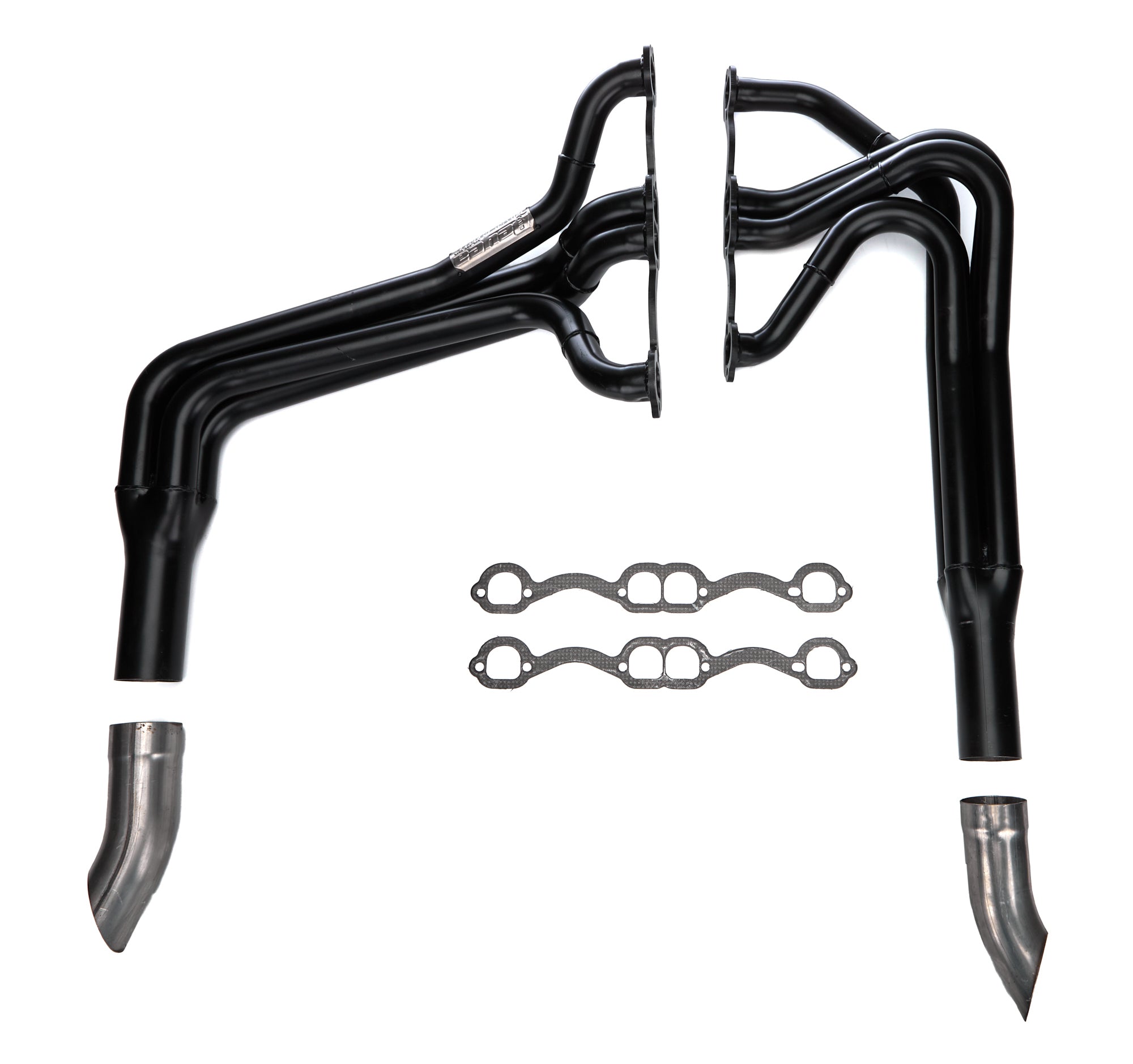 Beyea Custom Headers IDM-604-S1-D2 SBC Modified Header Set with 1-5/8 to 1-3/4 Inch Primary Tubes and 2.75 Inch Collectors