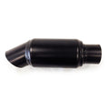 Beyea Custom Headers MUF3.5-SS Stainless Steel Muffler with Turn Down, 3.5-Inch Diameter, Black Finish
