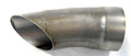 Beyea Custom Headers TD3.5-SS Exhaust Tip, 3.5 Inch Diameter, Stainless Steel, Weld-On, Angled Cut Turndown Style