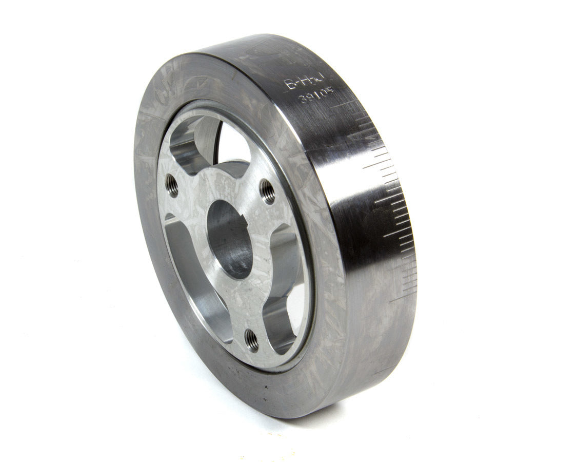 BHJ DAMPERS SBC 5.7-Inch Steel Harmonic Balancer with SFI 18.1 Certification