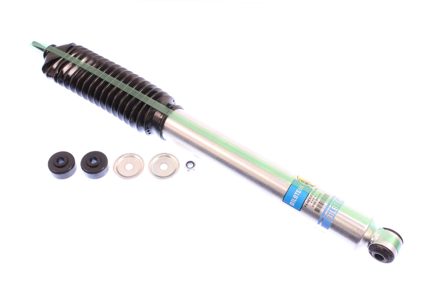 Bilstein 24-146708 5100 Series Monotube Front Shock Absorber for Jeep Wrangler JK 2007-2013, Steel, Zinc Plated, 1-1/2 to 3 Inch Lifted
